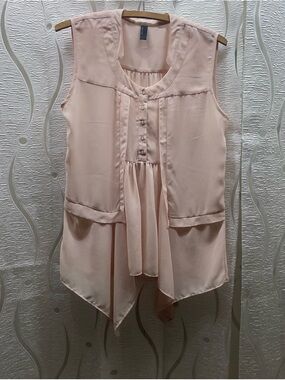 Vero Moda Pale Pink Sleeveless Layered Camisole